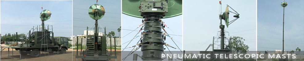 Pneumatic Telescopic Masts